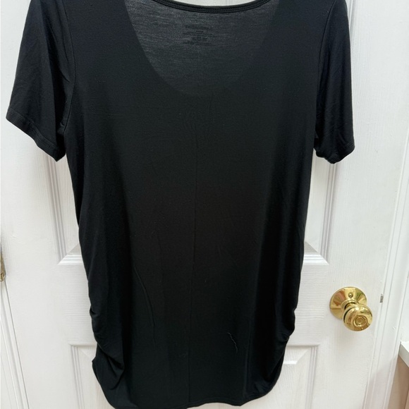 Bamboobies Black Nursing Top Women’s Medium Bamboo Blend - Picture 5 of 5